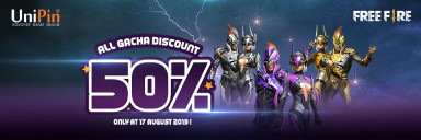 Free Fire - All Day Gacha Discount 50%